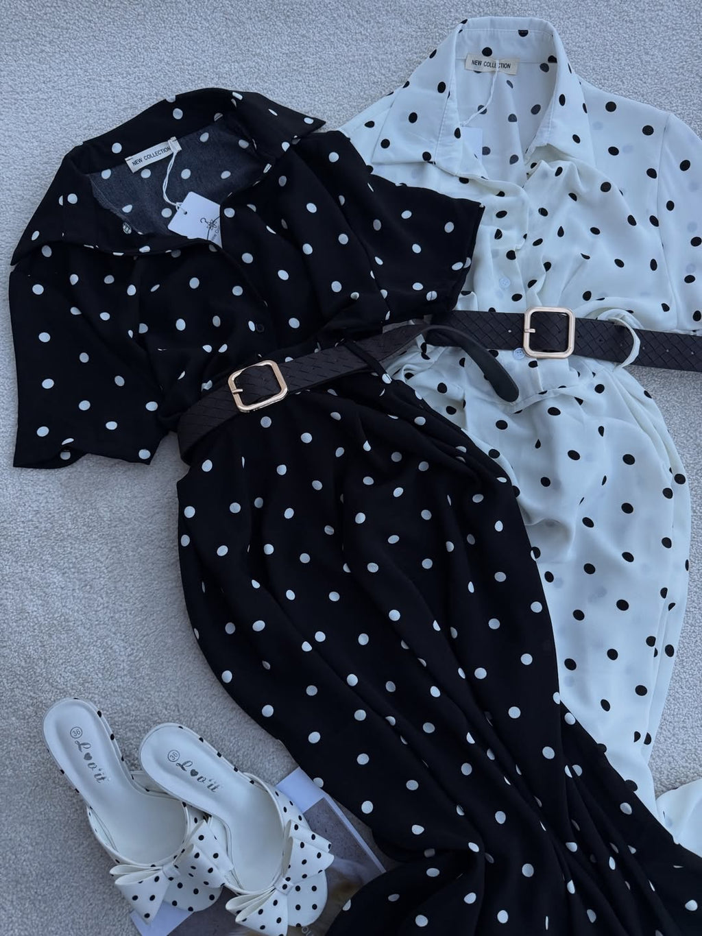 Robe à Pois Classique