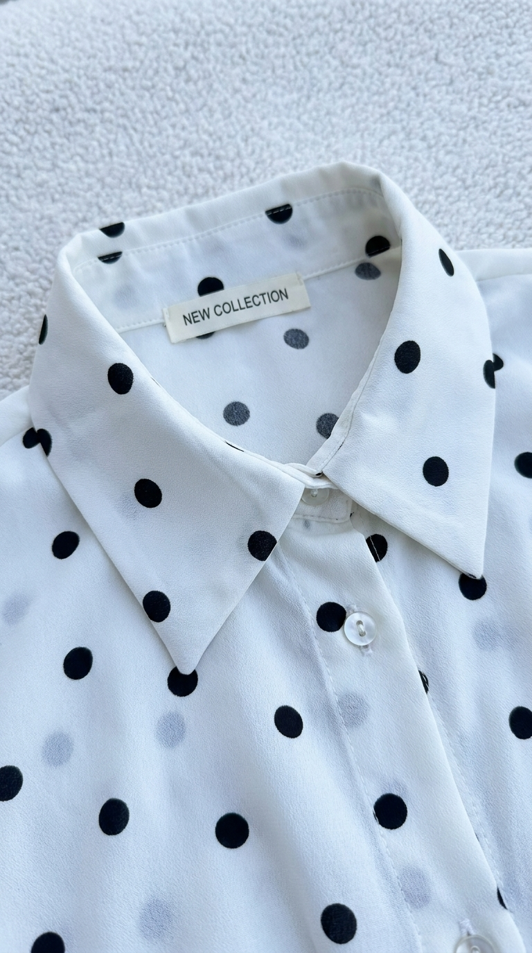 Robe à Pois Classique